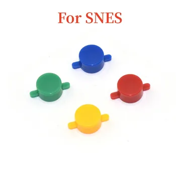 10 комплектов пластиковых кнопок для Super для SNES Контроллер геймпад ручка джойстика Замена цветных кнопок