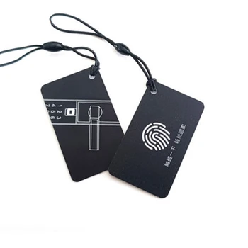 10 шт./лот 13,56 МГц IC RFID-карта для смарт-блокировки отпечатков пальцев