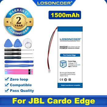 100% Оригинальный аккумулятор LOSONCOER емкостью 1500 мАч для наушников JBL Cardo Edge