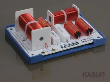 2шт KASUN MK-200C 2 Способа 2 блока 160 Вт Hi-Fi аудио динамик Делитель частоты Перекрестный фильтр