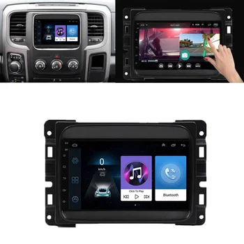 7-дюймовое автомобильное радио Стерео с рамкой для Dodge RAM 2012-2017 Для Jeep Compass 2017-2020 Автомобильная электроника постоянного тока 12 В, автомобильные радиоприемники