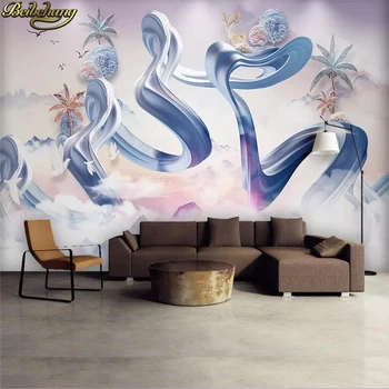 beibehang Пользовательские обои фреска тушью пейзаж абстрактный дым настроение фреска обои домашний декор papel de parede 3d обои