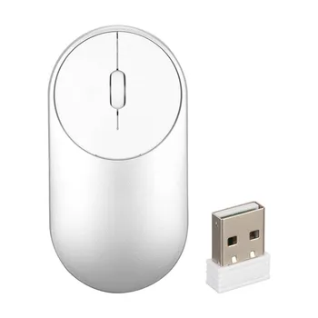 Bluetooth мышь Рабочее расстояние 32,8 фута Беспроводная мышь Подключи и играй 1200 точек на дюйм Двойной режим с USB приемником для Android для ноутбука