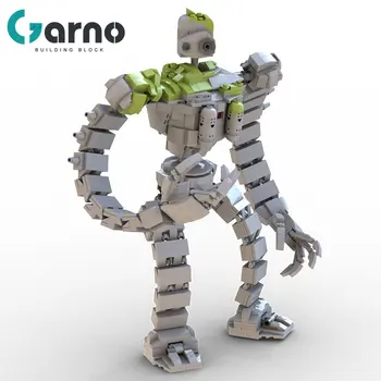 Garno Sky Castles Робот Лапута Аниме Фигурки Moc-20801 Mecha Строительные Блоки Модель Игрушки для Мальчиков Робот Блоки Diy Подарок