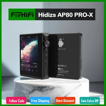 Hidizs AP80 PRO-X Портативный Музыкальный плеер Bluetooth MP3 MQA 8X USB DAC Hi-Res Аудио DSD64/128 FLAC LDAC FM-радио DAP