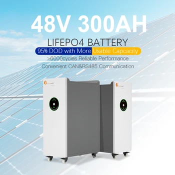 LPBF48300 15Kwh Felicity 6000 время цикла 48V300AH Автономная солнечная батарея Lifepo4