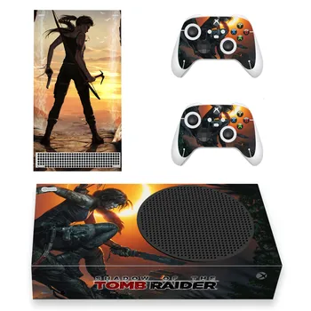Tomb Raider Skin Sticker Наклейка-Наклейка для консоли Xbox Серии S и 2 Контроллеров Xbox Series Slim Skin Sticker Виниловая
