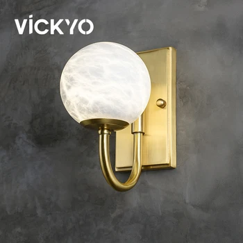 VICKYO Винтажный светодиодный настенный светильник для помещений, креативные настенные светильники, Настенные художественные лампы для гостиной, детской спальни, украшения дома