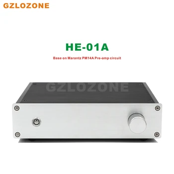 ZEROZONE Закончил базу предусилителя HE01A Hifi на схеме предварительного усилителя Marantz PM14A