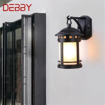 · Настенный светильник DEBBY Outdoor в стиле ретро, классические бра, водонепроницаемый светодиод IP65 для дома, виллы на крыльце