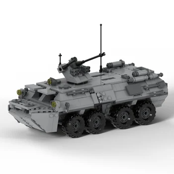 Авторизованная модель MOC-39493 BTR-82A | APC в военной тематике, строительные блоки, набор игрушек (798 шт.)