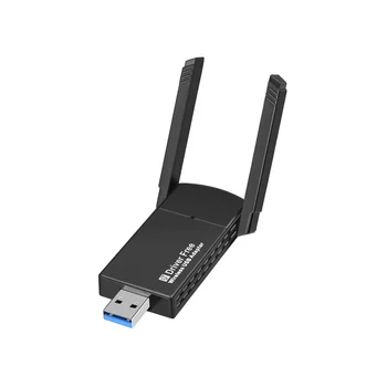 Адаптер беспроводной сетевой карты USB WiFi Адаптер 650Mpbs 802.11Ac/B / G /N WiFi Ресивер Сетевая карта для ПК Windows
