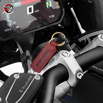 Брелок для ключей из воловьей кожи для мотоцикла, подходит для BMW GS 1200 R1200GS Adventure Rally