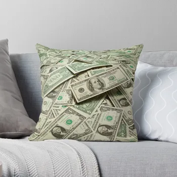 Декоративная подушка в виде денежных долларов, роскошная наволочка, декоративные наволочки для дивана