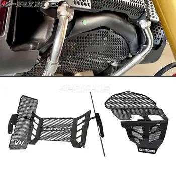 Для Ducati Multistrada V4-S Sport 2021 2022 2023 V4S Мотоциклетный Радиатор Головка блока Цилиндров Защита Двигателя Защитная Крышка Протектор