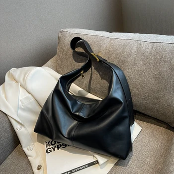 Женская сумка через плечо, модная большая сумка, Повседневная сумка для покупок, женская сумка из твердой кожи, роскошная дизайнерская сумка