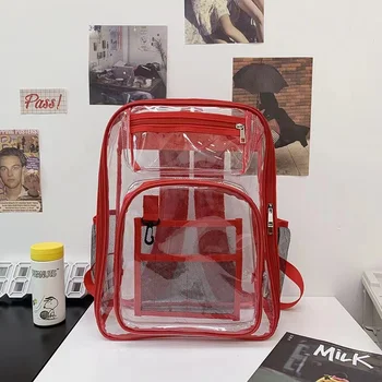 Женский прозрачный рюкзак Ita, сумка для мужчин, дизайнерский прозрачный рюкзак-книжка, Модный рюкзак в корейском стиле, водонепроницаемый тренд 2023 года