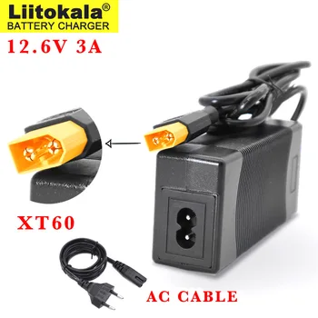 зарядное устройство для литиевых батарей 12v /12.6V 3A 3 серии 3.7V 18650 21700 зарядное устройство для литиевых батарей XT60 Plug Автоматическое отключение питания