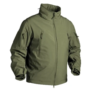 Зимняя военная флисовая мужская SoftShell Тактическая водонепроницаемая походная куртка Caze Армейское боевое пальто Охотничья одежда