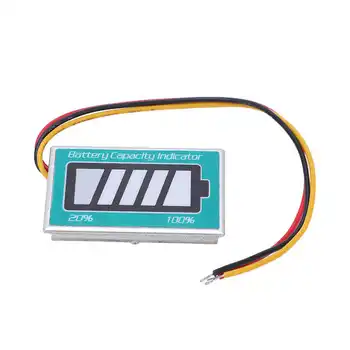 Индикатор заряда батареи, измеритель напряжения аккумулятора, прочный для автомобиля