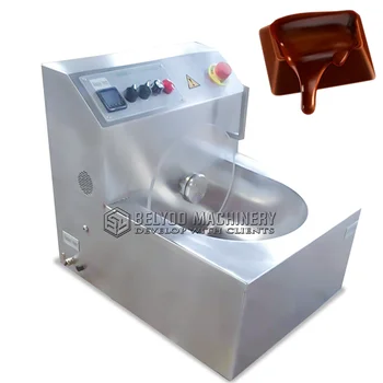Коммерческая Автоматическая домашняя машина для непрерывной темперации шоколада 8 кг 15 кг