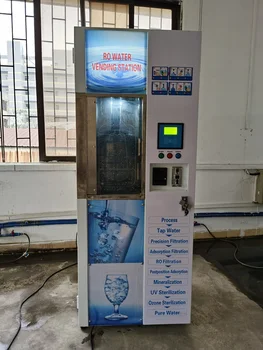 Коммерческий автомат по продаже чистой воды 800 г / с для питьевой воды со счетом по IC-карте и дистанционным мониторингом