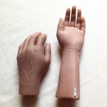 Конечности, искусственные имплантаты, протезирование силиконовой руки для инвалидов