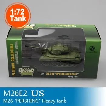 Масштабная модель Magic Power 1: 72 Модель танка в масштабе США Тяжелый танк M26 Pershing Tank Готовый Статический танк 36202 Коллекция моделей DIY