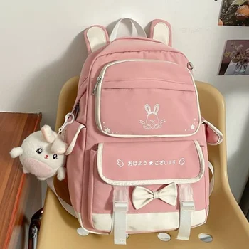 Милые модные новые школьные сумки, Японский стиль, рюкзак большой емкости, Y2k, корейский колледж для девочек, сумки Kawaii, Женская мультяшная сумка
