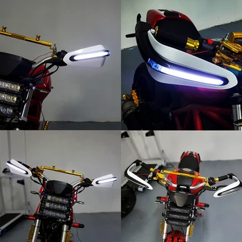 Мотоциклетные Ручные Защитные Фонари LED Handguard Защитное Снаряжение Аксессуары для Мотокросса для Ktm 1190 Adventuer 1190 Sc8R 125 Exc 125Sx