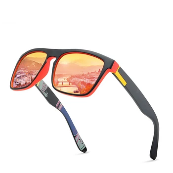 Мужские поляризованные солнцезащитные очки, Женские солнцезащитные очки с защитой от ультрафиолета, Модные Персонализированные солнцезащитные очки для уличной съемки, очки для путешествий