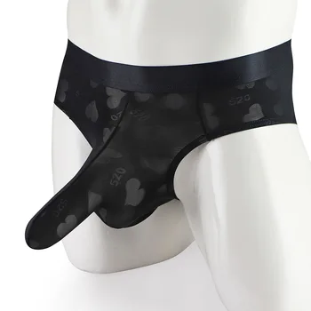 Мужские совершенно новые тонкие носки Сексуальные Неженки Дышащие трусы Нижнее белье