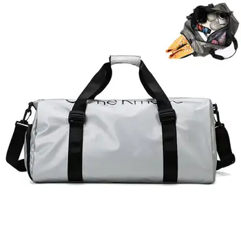 Мужские спортивные сумки для фитнес-тренировок, спортивная сумка для путешествий на открытом воздухе, многофункциональные сухие влажные разделительные сумки Sac De Sport
