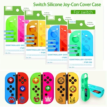 Мягкая резиновая водонепроницаемая крышка Joy Stick из аниме, карта памяти, защитный чехол для Nintend Switch, аксессуар для Joy-cos Case