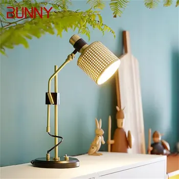 Настольная лампа BUNNY Postmodern Простой креативный дизайн СВЕТОДИОДНЫЙ настольный светильник с регулируемым углом наклона для домашнего декора спальни гостиной