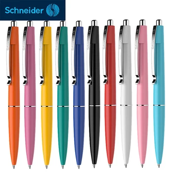 Нейтральная ручка Schneider Office с нажимным действием, большая емкость, быстросохнущая ручка для подписи на водной основе, канцелярские принадлежности для студентов