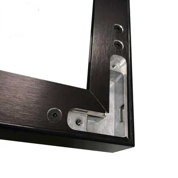 Новое поступление встроенных петель гидравлические петли для стеклянных дверных рам в стиле минимализм