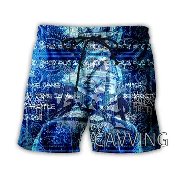 Новые модные женские/мужские летние пляжные шорты Crips Gang с 3D принтом, уличная одежда, мужские быстросохнущие повседневные шорты для отдыха