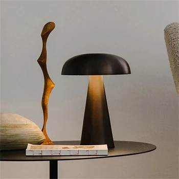 Новый датский дизайн портативная настольная лампа для зарядки наружный свет роскошный ночник с простым сенсорным затемнением