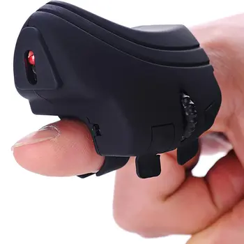 Пальцевая беспроводная мышь 2,4 ГГц, беспроводные мыши, USB оптическая перезаряжаемая пальцевая кольцевая мышь, мыши с разрешением 16000 точек на дюйм для портативных ПК