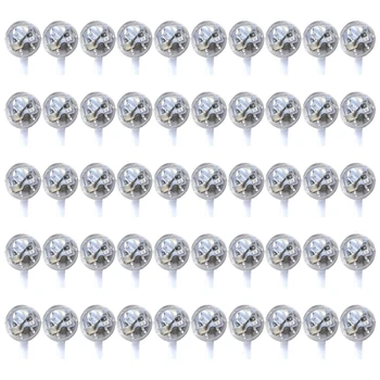 Пластиковые светодиодные шаровые фонари 50 объемных светящихся пальчиковых фонарей Реквизит для вечеринки по случаю Дня рождения D5QA