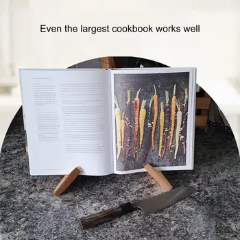 Подставка для рецептов, Нескользящая подставка для кулинарных книг, домашняя подставка для рецептов, стойка для чтения книг