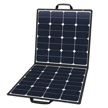 Популярная Солнечная панель для кемпинга, Солнечный генератор постоянного тока, Оптовая продажа энергии 50 Вт 100 Вт 18 В, Гибкий складной USB3.0