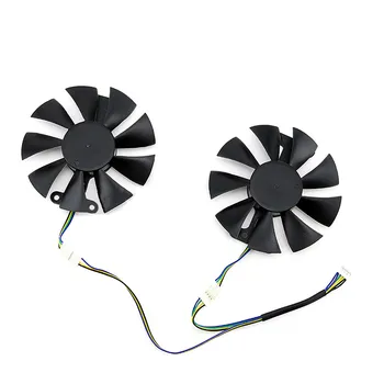 Прочный Вентилятор Радиаторный Кулер Охлаждающие Вентиляторы для Видеокарты Sapphire R7 260X 360 460 560 560d D5 Platinum Edition Аксессуары