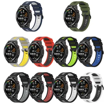 Регулируемый спортивный ремешок для Huawei Watch GT Runner Официальные смарт-часы 22 мм GT3 46 мм Силиконовый дышащий браслет на запястье