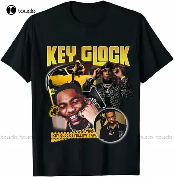 Рубашка с ключами, винтажная рубашка, Key_Glock, футболки с цифровой печатью для подростков, унисекс, подарок на заказ Xs-5Xl