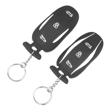 Силиконовый чехол-брелок для автомобильных ключей 50LC для модели X Чехол-накладка для автомобильных дистанционных ключей