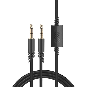 Сменный кабель гарнитуры, встроенный кабель отключения звука длиной 2,0 м для наушников /A40 Gaming Headsets