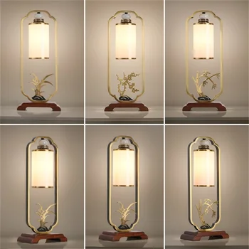 Современные настольные лампы SOFITY, латунная креативная светодиодная роскошная настольная лампа для украшения дома, спальни
