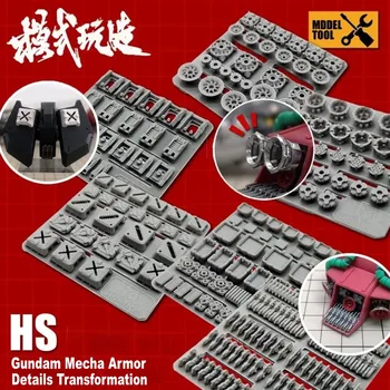 Трансформация деталей механической брони MSWZ Model Tools HS001-006 для модели Gundam Hobby Tools DIY